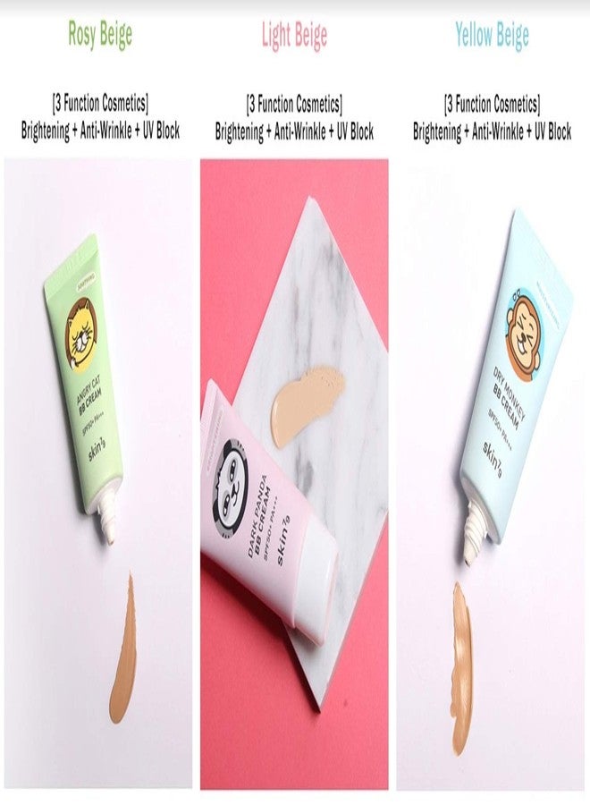 SKIN79 Animal BB Cream Angry Cat Dark Panda Dry Monkey SPF 50+ PA+++ Made In Korea (Angry Cat) - Image 3